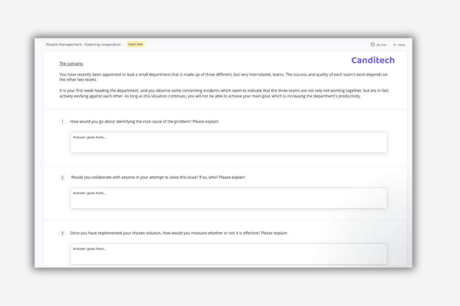 Situational Judgment Pre-employment Test Example