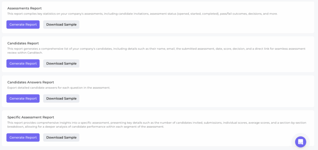How Do Canditech and TestGorilla Compare on Reporting and Analytics?